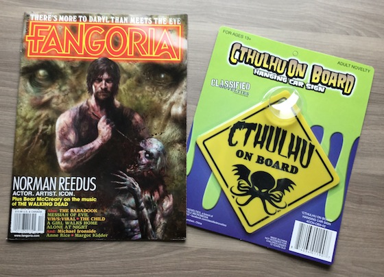 Horror Block Subscription Box Review – November 2014 Magazine