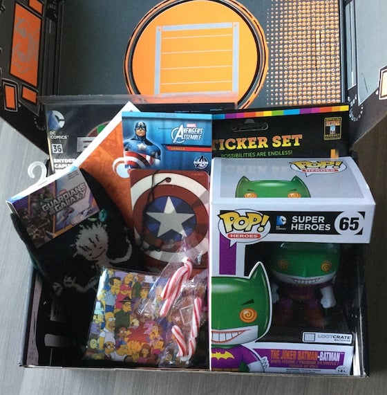 Loot Crate Subscription Box Review & Coupon - Dec 2014 Items