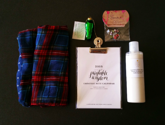 Mission Cute Subscription Box Review – December 2014 Items
