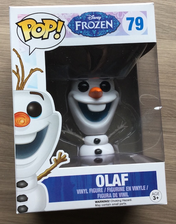 My Geeky Goodies Subscription Box Review – Dec 2014 Olaf