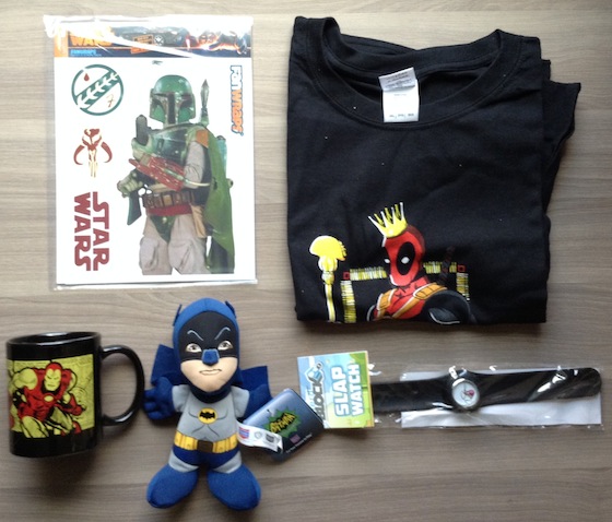 Nerd Block Subscription Box Review – November 2014 Items