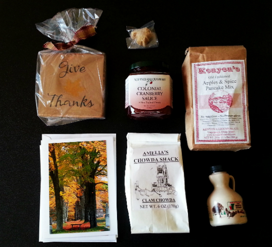 New England Sack Subscription Box Review - Nov 2014 Items