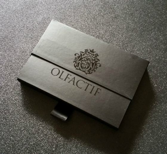 Olfactif Perfume Subscription Box Review – December 2014 Black Box