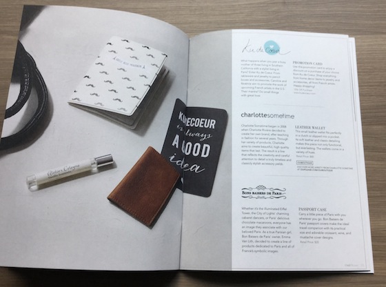 Oui Please Subscription Box Review - December 2014 Page