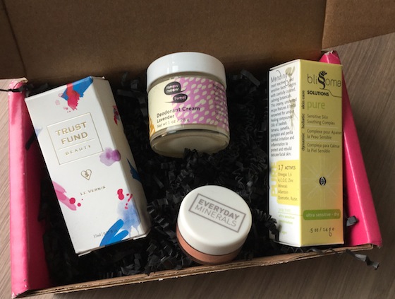 Petit Vour Vegan Beauty Subscription Box Review – Dec 2014 Items