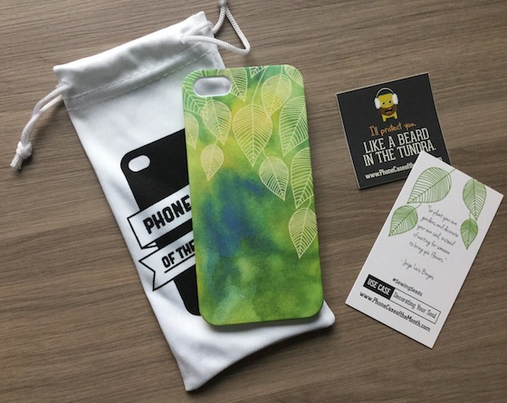 Phone Case of the Month Subscription Review – Dec 2014 Case