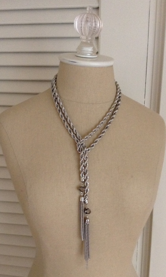 Social Bliss The Style Box Subscription Review – Nov 2014 Necklace Knot