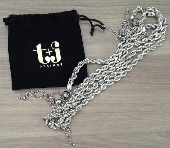 Social Bliss The Style Box Subscription Review – Nov 2014 Silver Necklace
