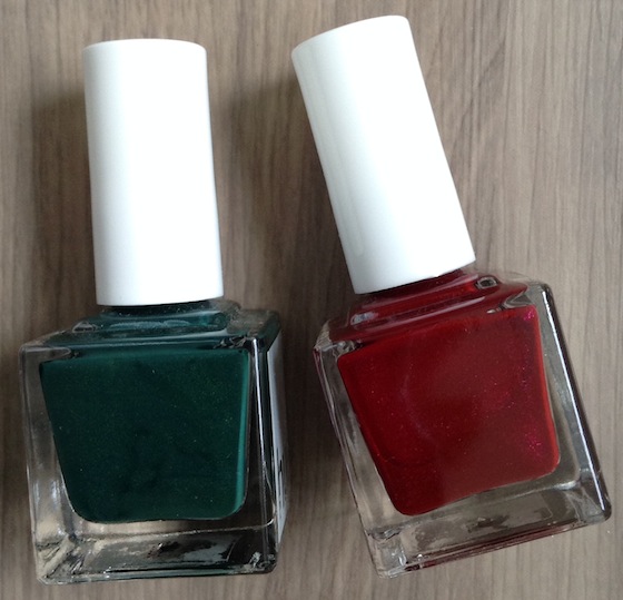 Square Hue Nail Polish Subscription Box Review – Dec 2014 Red