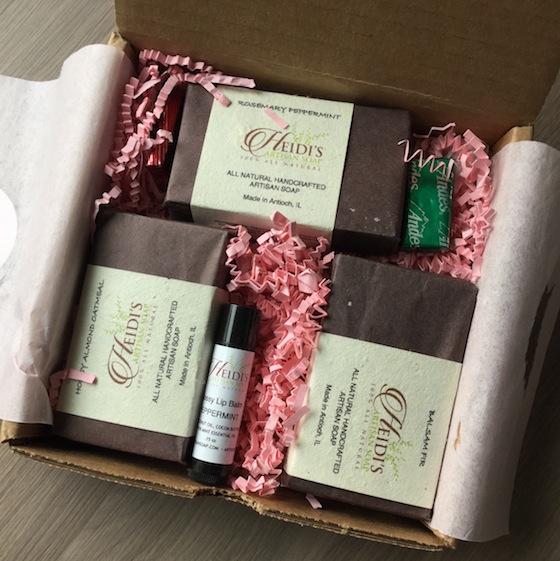 Sudsy Box Subscription Review – December 2014 Items