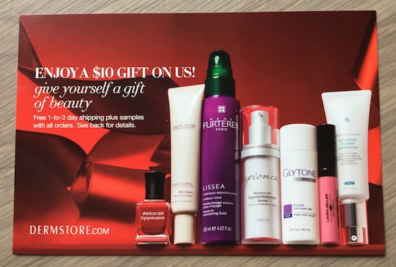 Target Beauty Box for Her Review - December 2014 Giftcard