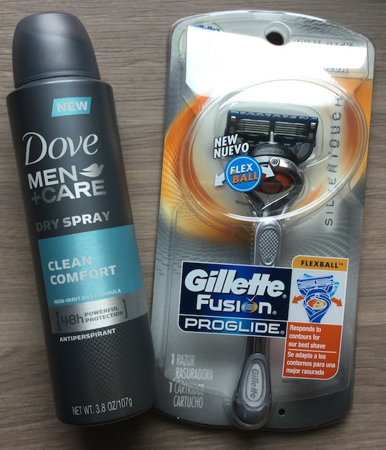 Target Beauty Box for Him Review - December 2014 Dove