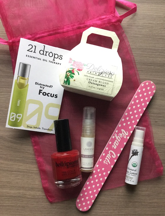 Vegan Cuts Beauty Box Subscription Review - December 2014 Items