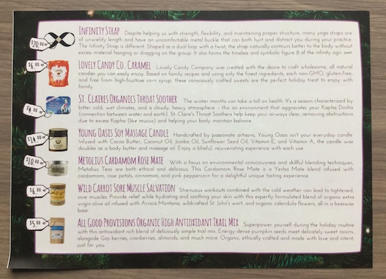 Yogi Surprise Holiday Box Review Info