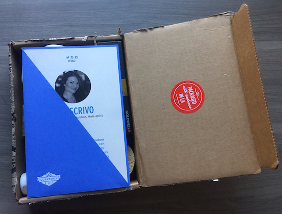 Eva Scrivo Quarterly Subscription Box Review – #EVA02 Box
