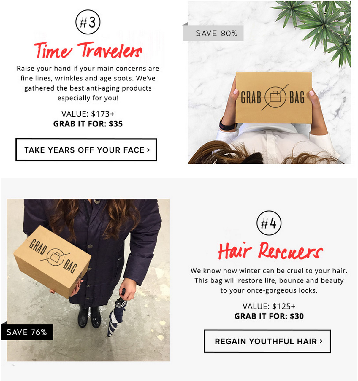DermStore Mystery Grab Bags Available Now! Hair