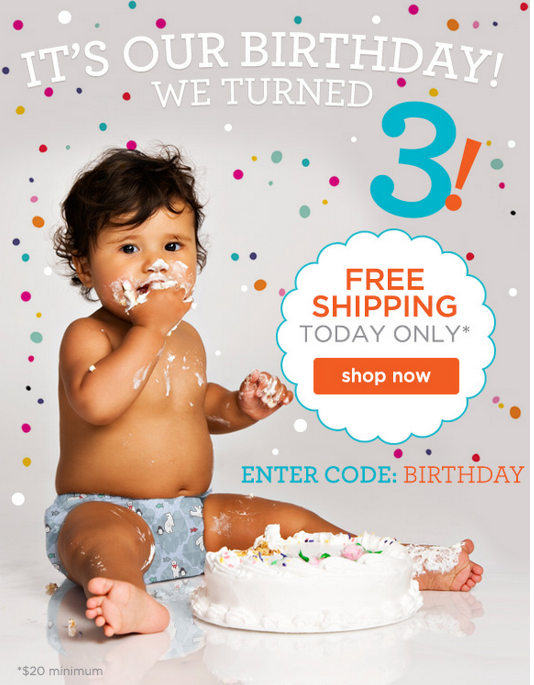 Today Only - Free Shipping at the Honest Company