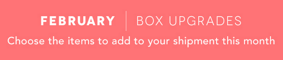 February 2015 Birchbox Plus Options Available Now