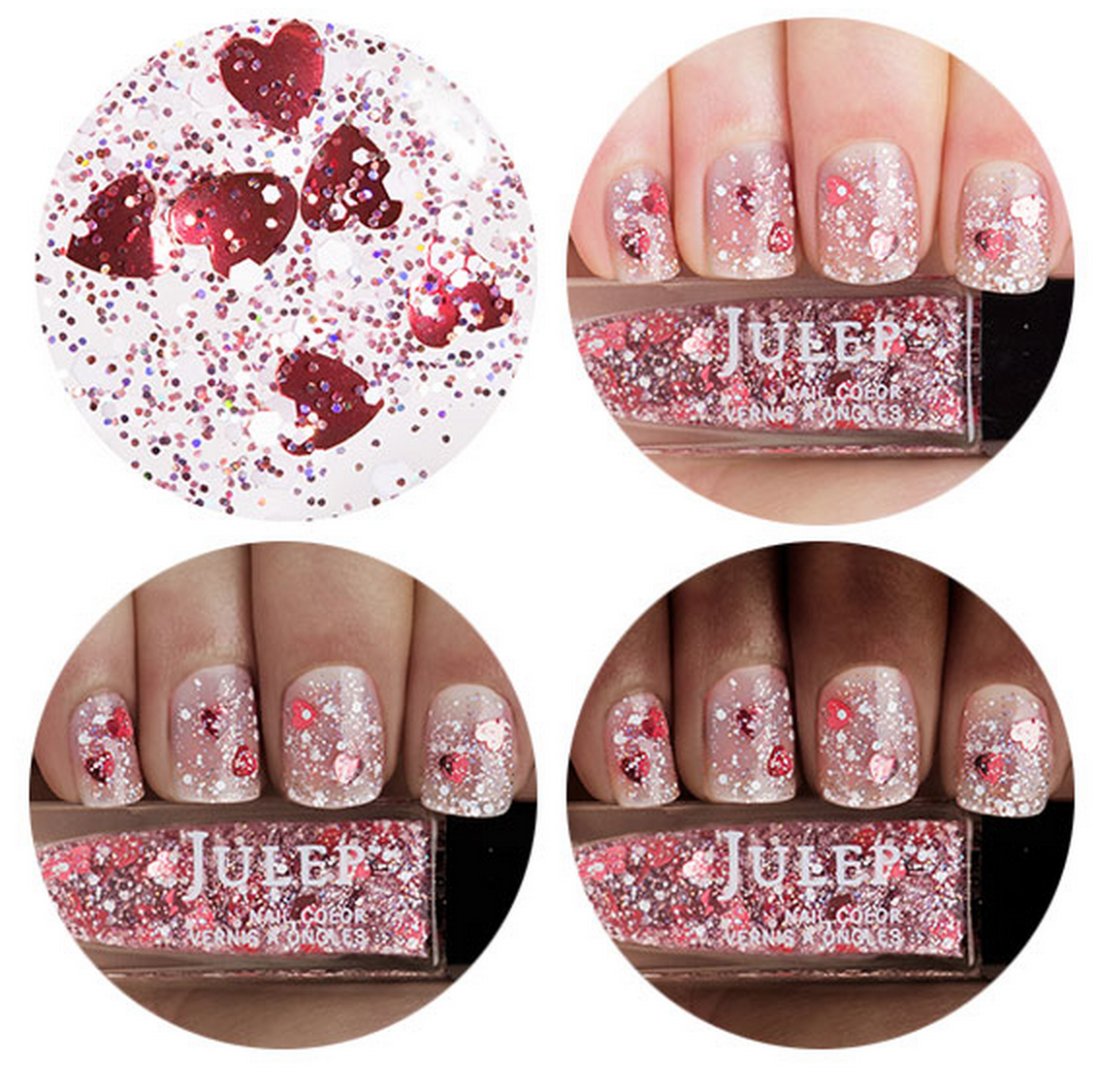 Julep Maven Selection Time for February!  Heart swatch