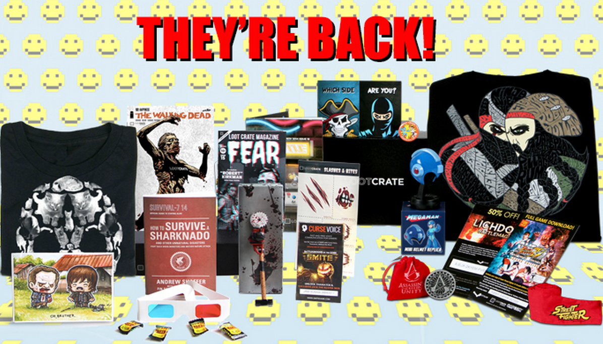 October + November Loot Crates Available Now!
