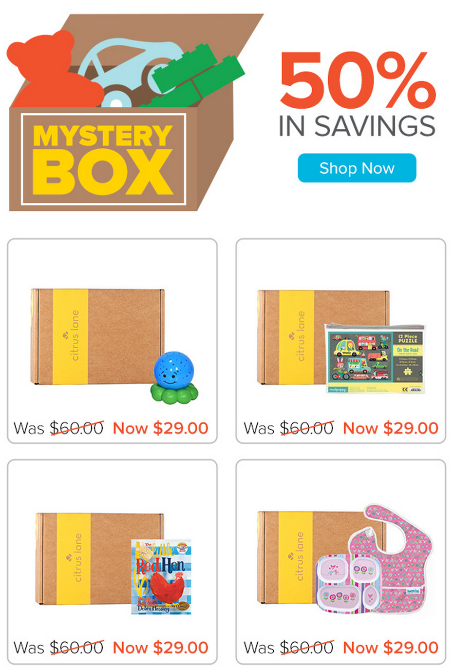 Citrus Lane Mystery Box Time!