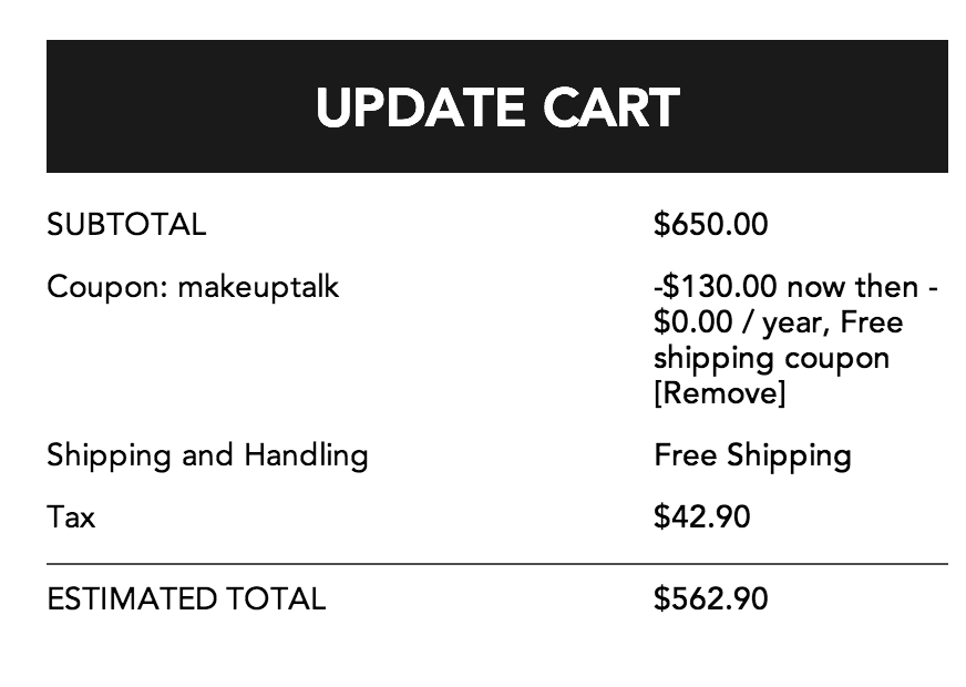 Oui Please Cart