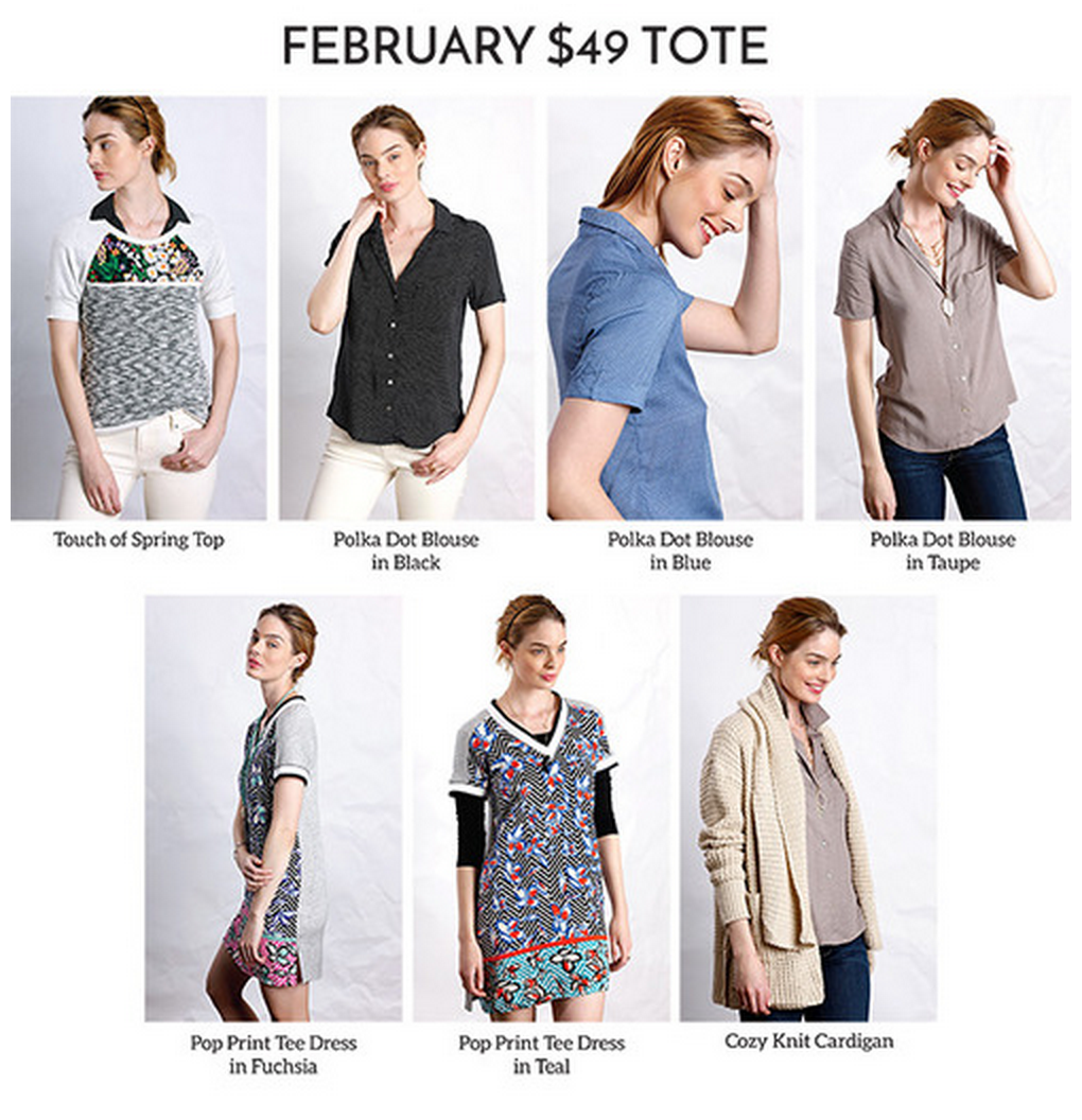 Full Golden Tote February 2015 Spoilers!