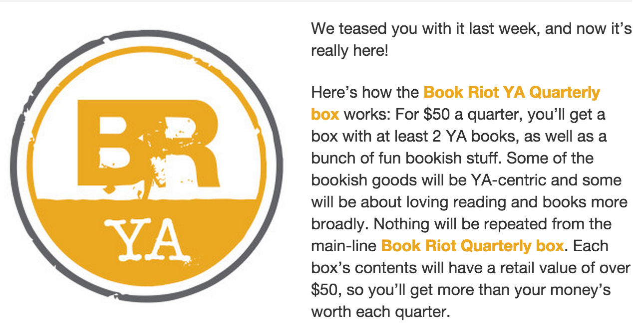 Book Riot YA