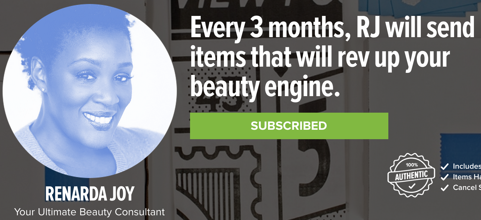 New Quarterly Subscription