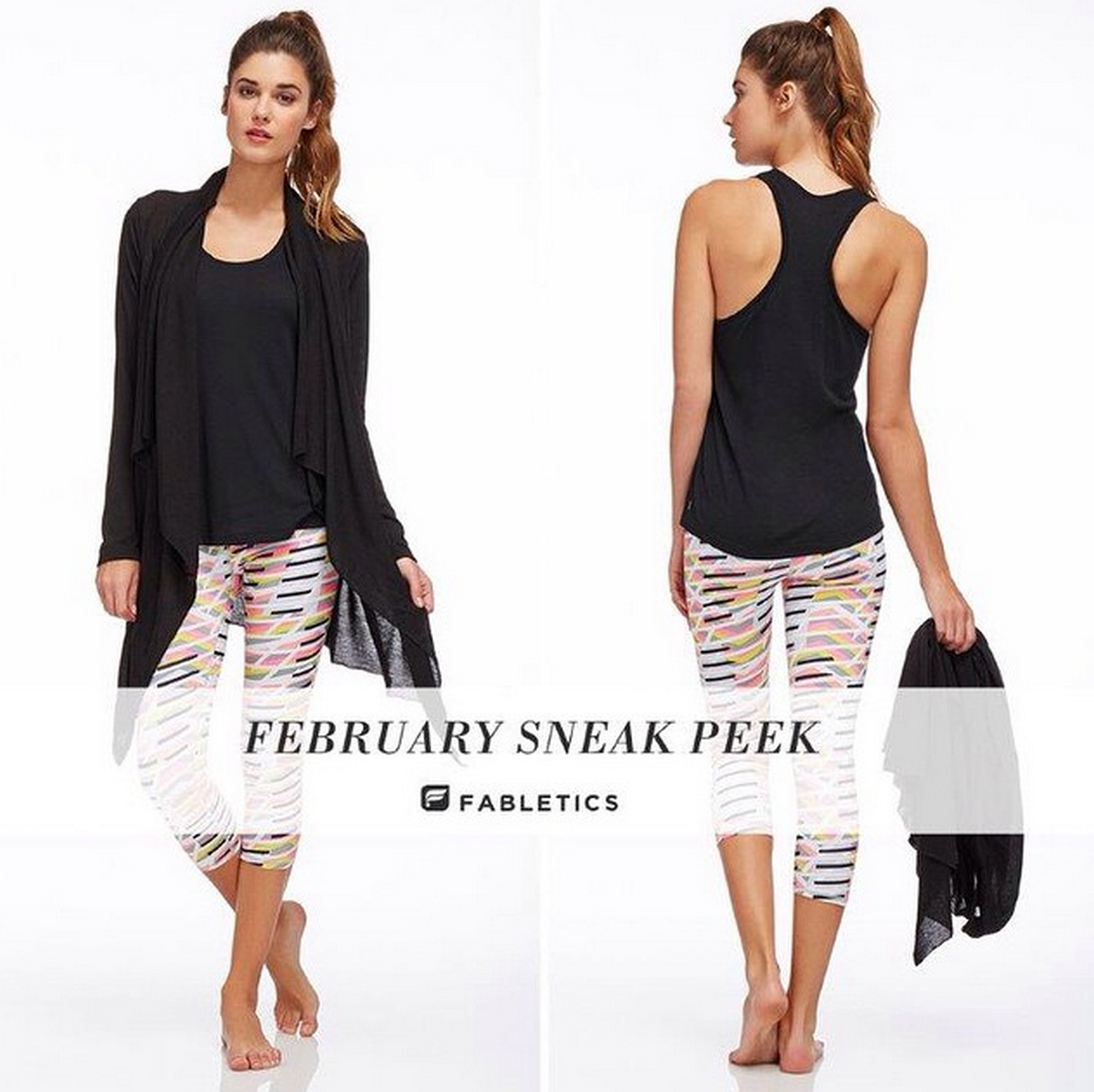 Fabletics February 2015 Spoilers Black Outfit