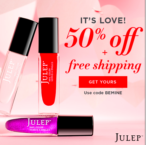 New Valentine and Birthstone Free Julep Welcome Boxes!