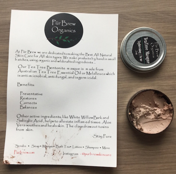 Bare Bliss Box Subscription Review – January 2015 Mask