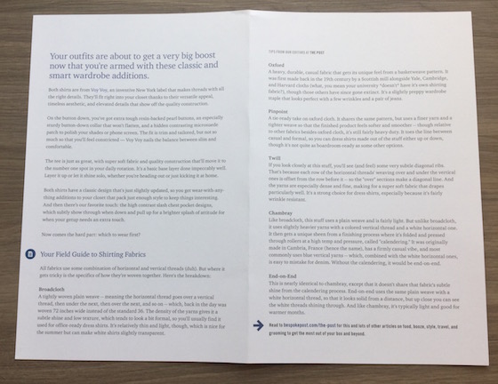 Bespoke Post Review & Coupon – January 2015 Info