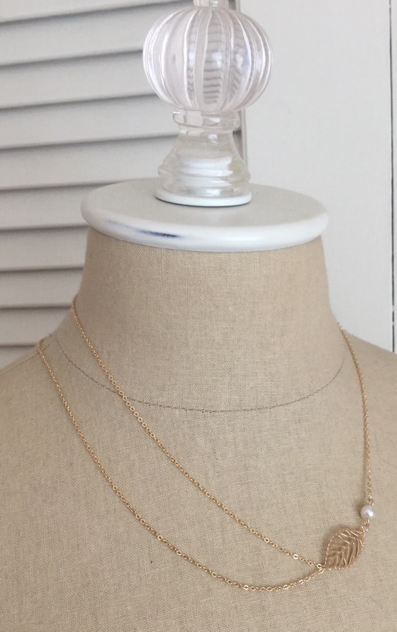 Cate & Chloe Subscription Box Review – January 2015 Leaf On Model