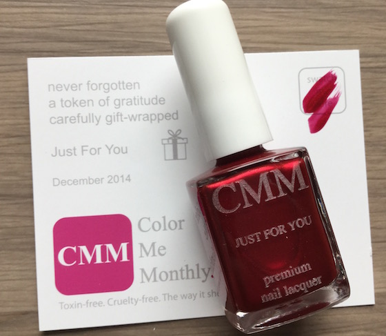 Color Me Monthly Nail Polish Subscription Review – Dec 2014 Swatch