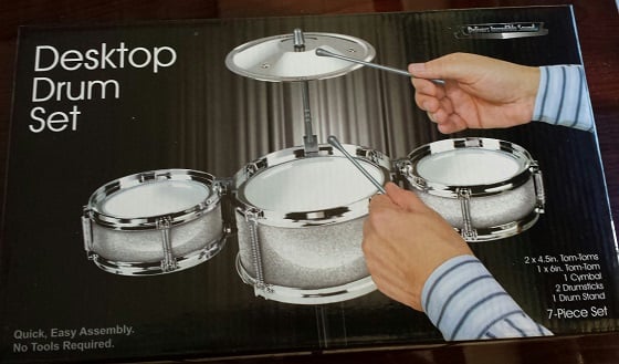 Cooper Kit Subscription Box Review - December 2014 Drum Kit