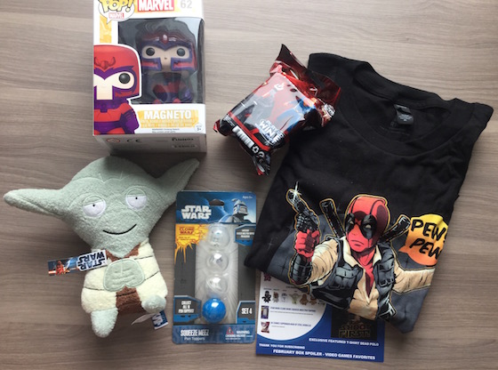 Geek Me Box Subscription Review – January 2015 Items