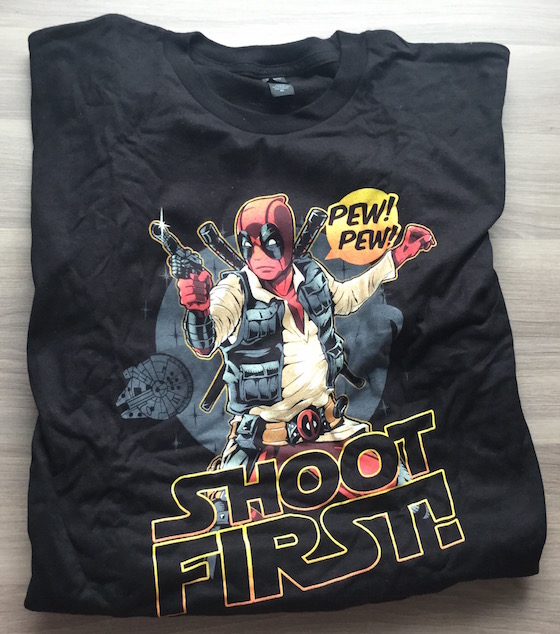 Geek Me Box Subscription Review – January 2015 Tee