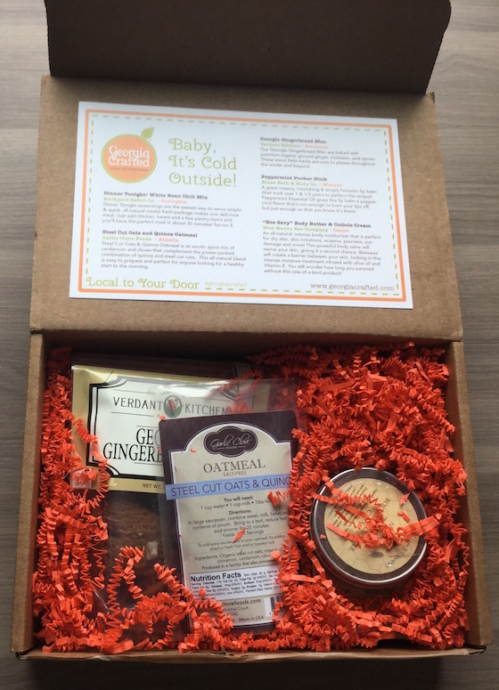 Georgia Crafted Subscription Box Review – January 2015 First Look