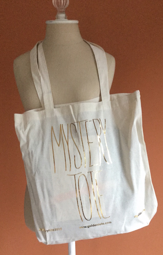 Golden Tote Mystery Tote Review - January 2015 Tote