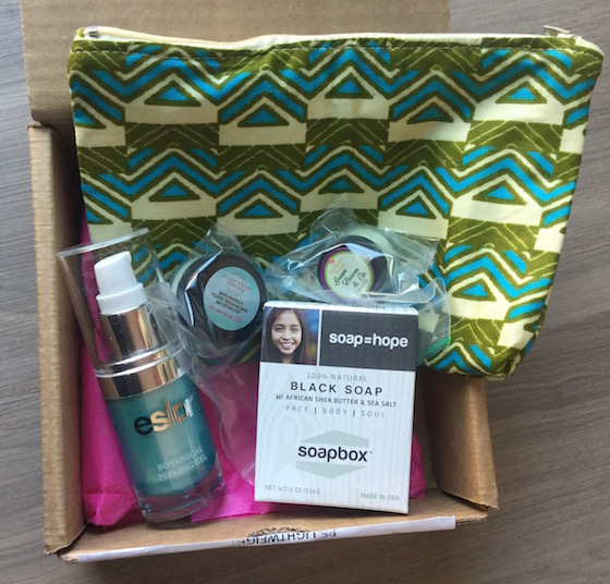 GoodeBox Eco Beauty Subscription Box Review – Jan 2015 Items