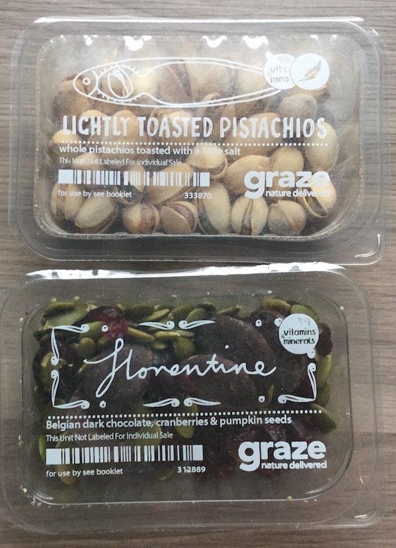 Graze Snack Subscription Box Review – January 2015 Chocolate