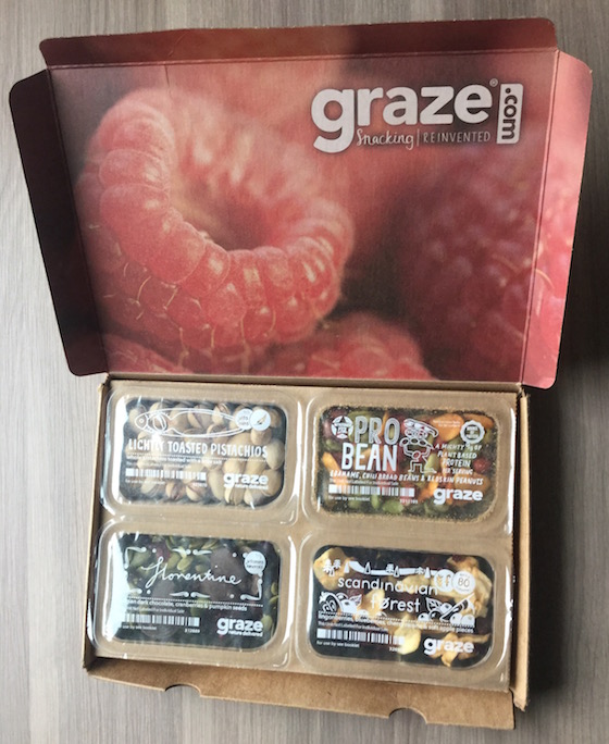 Graze Snack Subscription Box Review – January 2015 Items