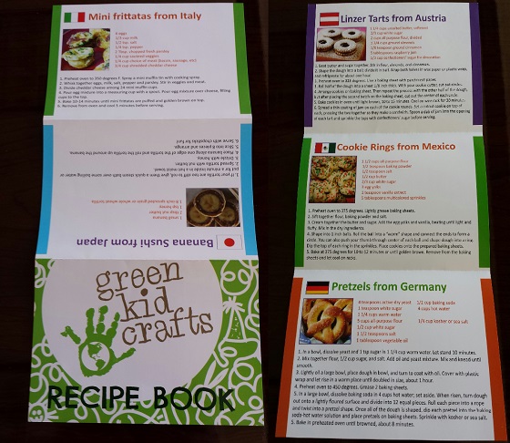 Green Kid Crafts Subscription Box Review - December 2014 Recipe
