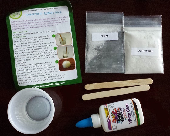Green Kid Crafts Subscription Box Review – January 2015 Ball Supplies