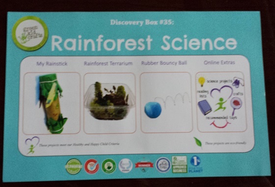 Green Kid Crafts Subscription Box Review – January 2015 Theme