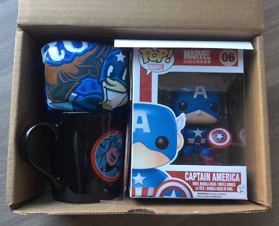 Hero Crate Subscription Box Review - December 2014 Items