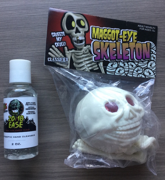 Horror Block Subscription Box Review – December 2014 Skull