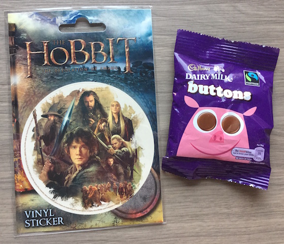 Infinity Crates Subscription Box Review – December 2014 Hobbit