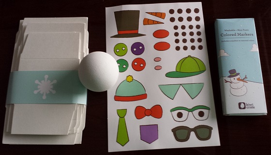 Kiwi Crate Subscription Box Review & Coupon - December 2014 Supplies